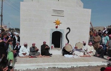 Ninawa shares Yazidis' joy at shrine reopening