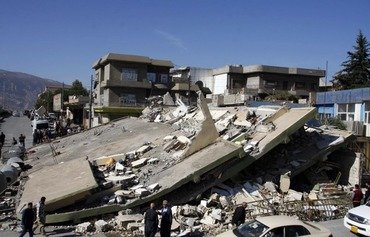 Quake leaves trail of death and destruction in Iraq
