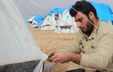 مخيم عين عيسى للاجئين يستعد لفصل الشتاء