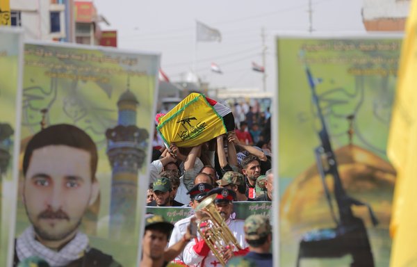 Iran-backed Iraqi militias are carrying out recruitment campaigns in Iraqi cities that seek to entice vulnerable youth to join their ranks with money, or through extortion and coercion. [Hassan al-Obeidi/Diyaruna]