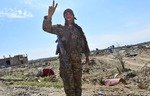 SDF declares '100% territorial defeat of ISIS'