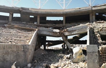 Anbar Olympic Stadium reconstruction begins