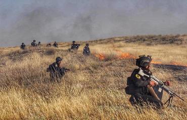 القوات العراقية والتحالف تهاجم أوكار داعش في كركوك