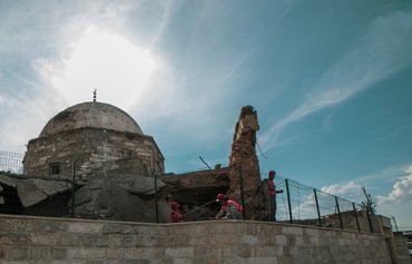 Début de la reconstruction de la mosquée historique Aghawat de Mossoul