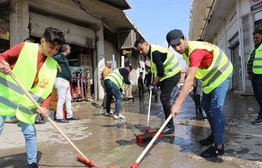 در دوران پساداعش در موصل، داوطلبان در امر بازسازی نقشی فعال ایفا می‌کنند