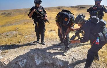 Le Service irakien de lutte contre le terrorisme traque les restes de l'EIIS dans les zones montagneuses