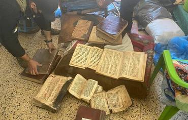 بازیافتن کتاب های مسروقه از کلیساهای نینوا توسط عراق