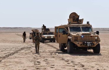 هدف قرار گرفتن بقایای داعش توسط نیروهای دموکراتیک سوریه در نزدیکی مرز عراق