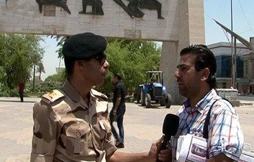 Un syndicat irakien envoie des reporters sur le front