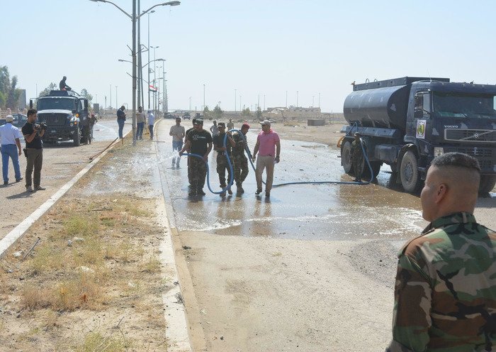 Major Operations To Rebuild Fallujah Under Way   5901 Iraq Anbar Security 700 496 