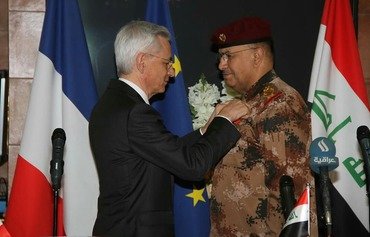 رئیس نهاد مبارزه با تروریسم عراق مدال افتخار فرانسه را دریافت کرد