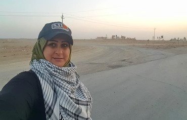 الثناء على صحافية عراقية بأنها 'رمزاً للشجاعة'