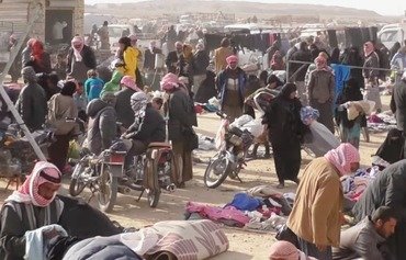 عودة الحياة لسوق بلدة مركدة بعد طرد داعش