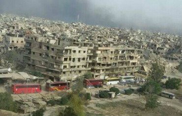 عناصر داعش ينتقلون من اليرموك إلى منطقة البادية