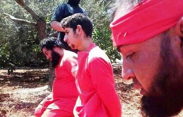 غضب عارم في إدلب إثر إعدام داعش لعناصر من هيئة تحرير الشام