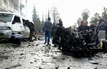 Child among casualties of Idlib city centre blast