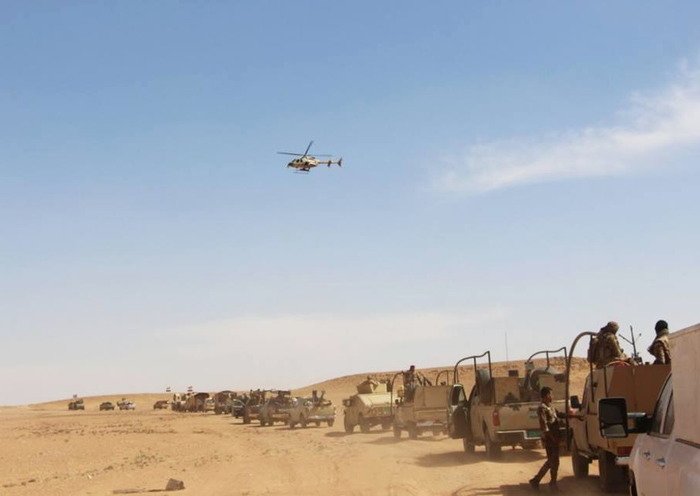 Iraqi warplanes kill 5 ISIS militants in al-Rutba desert