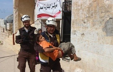 Civilian casualties in Russian strikes on rural Idlib
