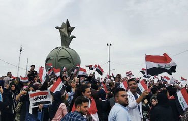 Iraqi protesters denounce Iranian interference
