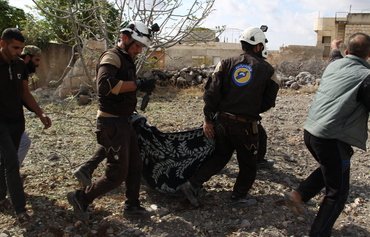 در  ادلب سوریه 8 تن براثرحمله هوایی کشته شدند درحالی که ترکیه و فرانسه برکاهش تنش تأکید می کنند