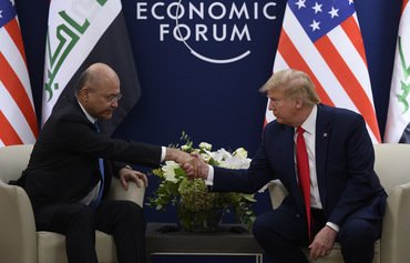 Trump, Saleh agree US-Iraq 'security partnership'