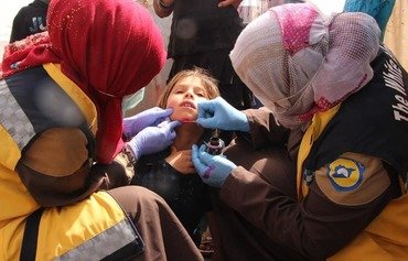 انتشار مرض الليشمانيا في مخيمات إدلب