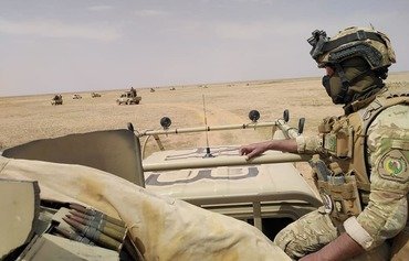 مقتل ثلاثة انتحاريين من داعش خلال عملية غرب الأنبار