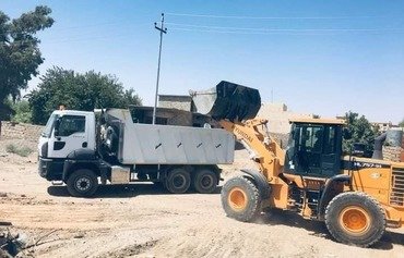 استئناف جهود الإعمار بعد طرد داعش في مدينة بيجي بمحافظة صلاح الدين