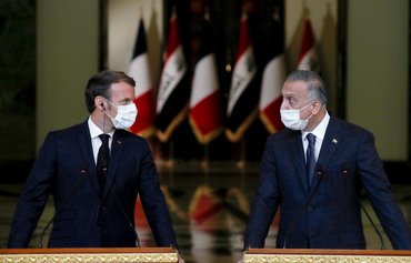 Macron backs Iraq's sovereignty on first Baghdad visit