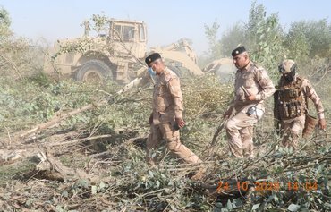 القوات العراقية تسيطر بالكامل على جزيرة كنعوص