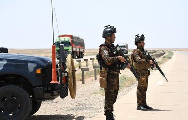 تقویت امنیت منطقه نزدیک مرزهای سوریه و اردن توسط نیروهای عراقی در پی حملات داعش