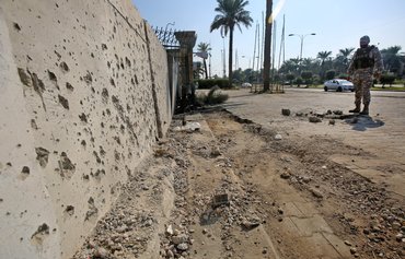 هدف قرار گرفتن یک پهپاد مسلح بر فراز سفارت آمریکا در بغداد