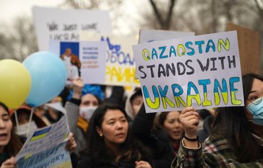 قطع شبکه های روسی در قزاقستان در پی تجاوز روسیه به اوکراین