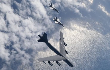 US bomber flyover sends message of solidarity with regional allies